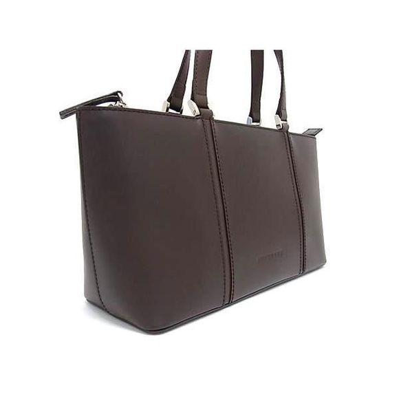 Burberry Leather Handbag Tote Brown - Picture 2 of 9